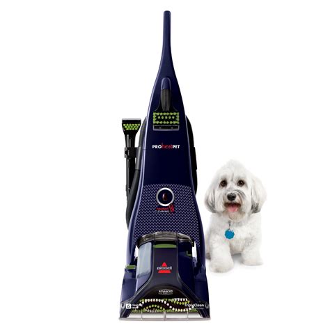 Carpet cleaner for pets. The Bissell SpotClean Pet Pro Portable Carpet Cleaner is designed for such jobs. This model comes with a 20-foot cord plus a 5-foot hose, which make it easier to clean every nook and cranny. What ... 