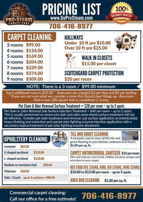 Carpet cleaning prices. Having a clean and fresh-smelling home is essential for creating a comfortable living environment. Unfortunately, carpets can quickly become stained and dirty, making it difficult ... 