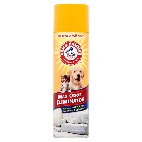 Carpet odor eliminator. Permanently eliminates all kinds of new and old stains. Dual-odor eliminators absorb and neutralize odors. Anti-Resoiling agents protect carpet and keep stains from returning. Safe for Pets, Kids and the Environment1. Non-Toxic Formula. No Phosphates. No Volatile Organic Compounds. Recyclable Packaging, made with at least 33% recycled steel ... 