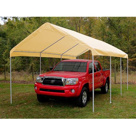 Carport replacement canopy 10x20. About This Product. The ShelterLogic MaxAP 10 x 20 ft. Canopy Replacement Cover is the ready to install canopy top. It is designed to the exact frame specifications of the 10 x 20 ft. 1 3/8 in. MaxAP Canopy. Don't settle for cheap tarps or aftermarket covers to replace your canopy top; insist on authentic ShelterLogic brand canopy covers. 