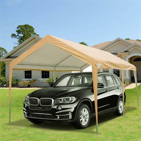 ADVANCE OUTDOOR Adjustable 10x20 ft Heavy Duty Carport Car Canopy Garage Boat Shelter Party Tent, Adjustable Peak Height from 9.5ft to 11ft, Green. 2,020. 100+ bought in past month. $27998. FREE delivery Sep 29 - Oct 4.. 