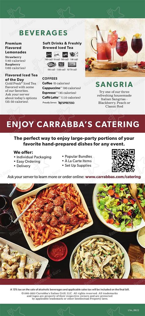 Menu; Order Now; Catering; Gift Cards; Offers; Close header. Find a Location. Menu; ... All Carrabba's Locations in Tennessee. Search by city and state or ZIP code ... . Carrabba%27s to go menu