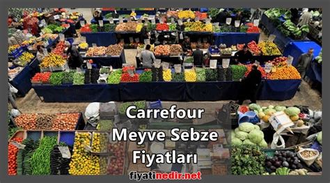 Carrefour meyve fiyatları