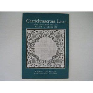 Carrickmacross lace irish embroidered net lace a survey and manual with full size patterns. - Control de gestión expost de empresas públicas.