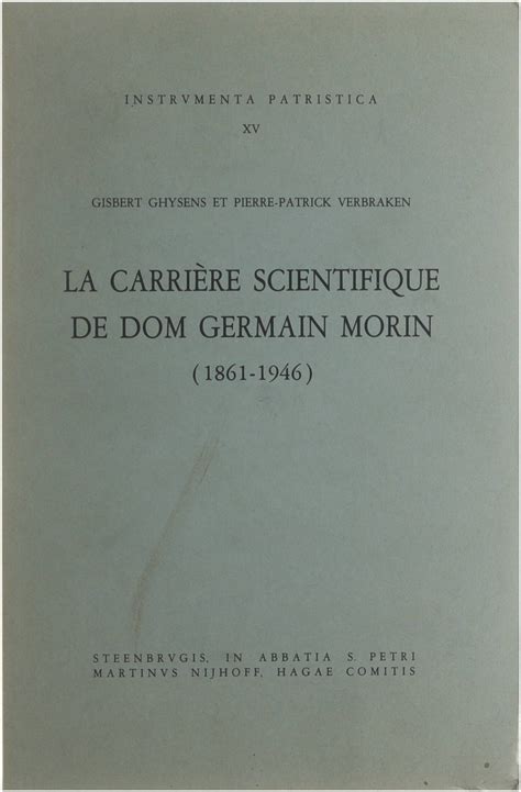 Carrière scientifique de dom germain morin (1861 1946). - Soil mechanics lab manual civil engineering.