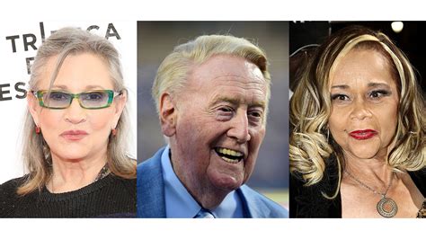 Carrie Fisher, Vin Scully among newest additions to California Hall of Fame