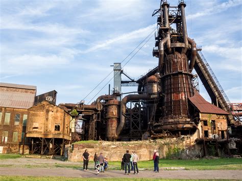 The Carrie Furnaces were left to the elements for years, and it seemed inevitable that they would also be torn down to make way for some form of new development. However, in 2005, the furnace property was sold to Allegheny County, and the next year , furnaces 6 and 7 were designated as a National Historic Landmark. ....