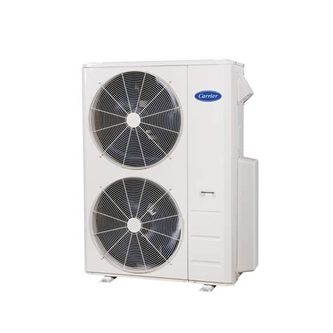 Small Footprint. 14.7 - 18SEER2 cooling efficiency. Up to 10.8 HSPF heating efficiency. Sound: as low as 54 decibels. Inverter Driver, Variable Speed, Rotary Compressor. Integrated 24V and RS-485 communications. Line lengths up to 213' (65 m) Low ambient operation on high heat models down to -22F (-30C) without the use of wind baffles.