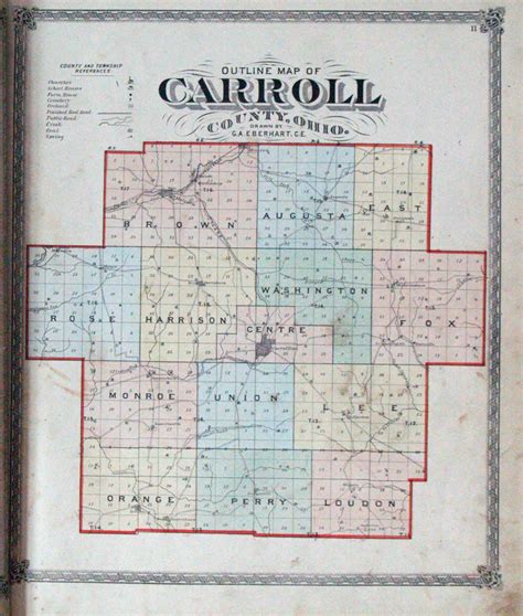 Carroll County, Ohio Genealogy and history