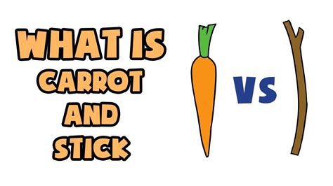 Carrot and stick reviews. The idiom "carrot on a stick" has an interesting blend of literal and figurative meanings. Literally speaking, it refers to a technique where a carrot is dangled in front of a donkey, just out of reach, to motivate it to move forward. Figuratively, this idiom can express different concepts. It can mean offering a reward to motivate someone to ... 