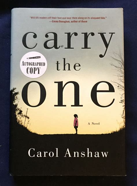 Download Carry The One By Carol Anshaw