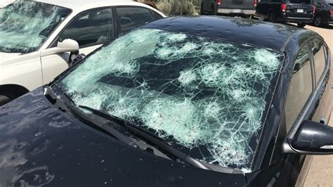 Cars, homes in Round Rock damaged after Sunday night hail storm