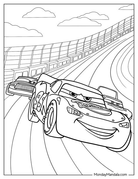 Cars Coloring Shee