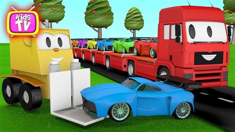 Cars Trucks Cartoons - YouTube