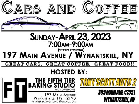 Cars and Coffee in Wynantskill