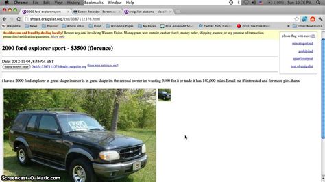 Cars on craigslist alabama. craigslist provides local classifieds and forums for jobs, housing, for sale, services, local community, and events 