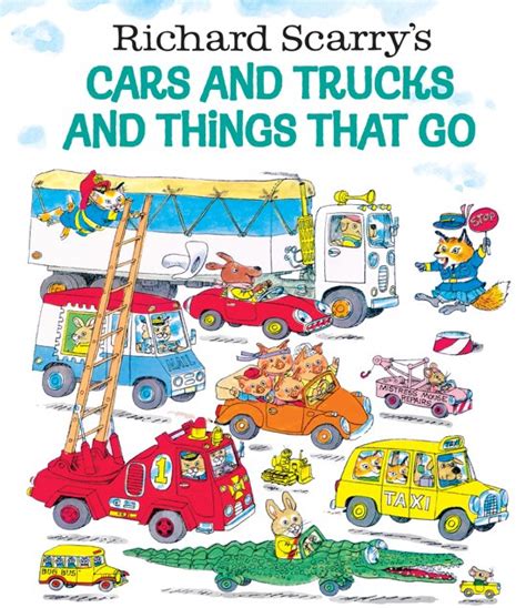 Download Cars And Trucks And Things That Go Giant Little Golden Book By Richard Scarry