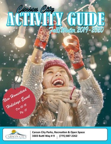 Carson City Activity Guide Fall/Winter 20192020 by carson44 Issuu
