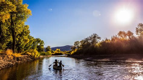 Carson River Fishing near Fallon, Nevada