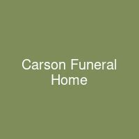 Carson funeral home obituaries. View Recent Obituaries for Carson Funeral Home.  Learn everyth...