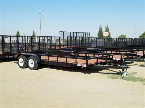 Come in and check out our newest inventory on Car haulers, Utilities trailers and Enclosed trailers! Best prices in the state! We are located north side of Bakersfield off of 7th Standard Road and.... 