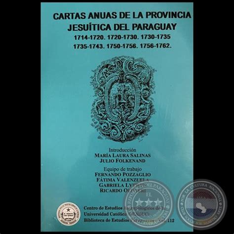 Cartas anuas de la provincia del paraguay, 1637 1639. - Fondo musicale dell'archivio capitolare di modena.