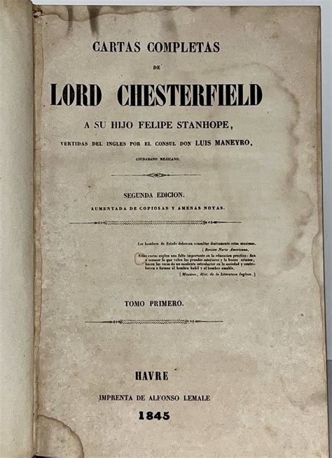 Cartas completas de lord chesterfield a su hijo felipe stanhope. - Praxis test plt 5622 study guide.