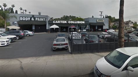  This means it will cover the cost of a collision with another vehicle or a collision with a stationary object. If you’ve experienced a crash or collision, you can schedule an appointment with CarTek Collision, serving Eagle Rock, Los Angeles, Pasadena or Glendale. We work with all major insurance companies, and our collision specialists can ... . 