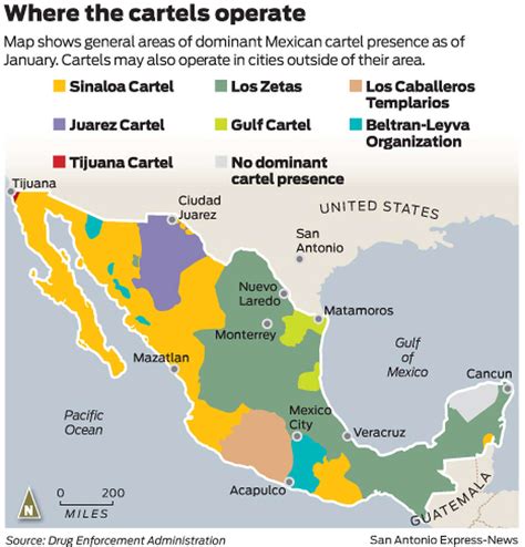 Cartel map mexico. In many cases, Mexican cartels work with local groups, like gangs, to distribute drugs at the retail level. Mexican drug-trafficking organizations maintain heavy influence in broad swaths of the ... 