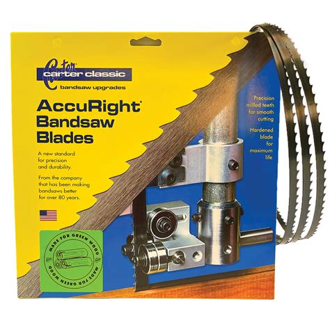 Carter bandsaw blades.  &bull; Carter AccuRight Log Mill &ndash; bandsaw s...