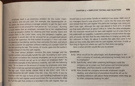 Carter cleaning company case study solution chapter 6.  Dec 5, 2018 · Continuing Case: T...