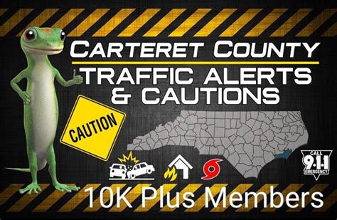 Carteret county traffic alerts. A place to share urgent traffic concerns or other Emergency Information. 
