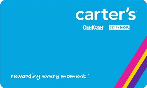 Carters credit card. The entire transaction amount after discount must be placed on the Carter’s® Credit Card. Excludes gift cards and sales tax. 7 Offer will be received by email during the month of your cardholder anniversary. Must have valid email address and U.S. mailing address. 8 Cardholders earn 3X the Carter's Rewards™ Family Member points, or 3 points ... 