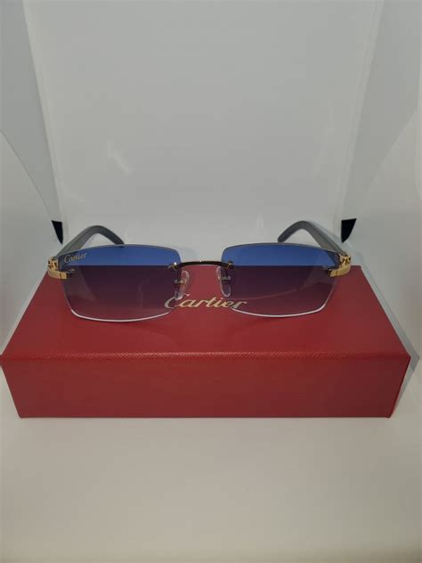 Cartier Buffs Sunglasses - Etsy