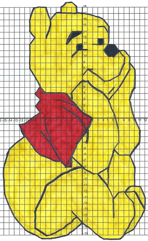 Cartoon Character Graphing Paper Drawing