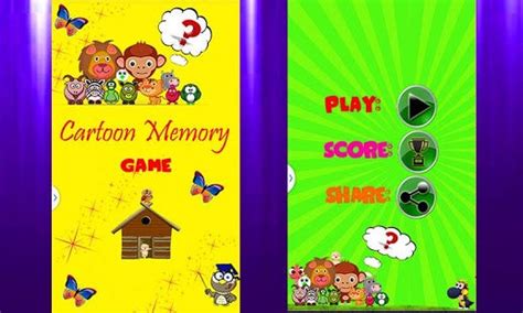 Cartoon Memory Game for kids APK Download for Android 