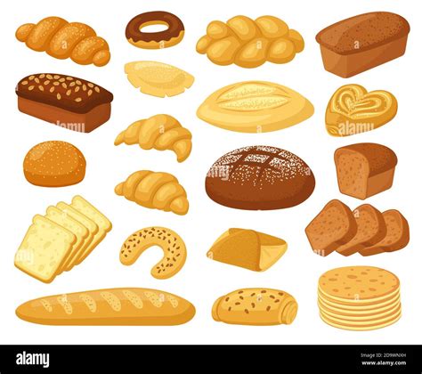 Cartoon Of A Bread Displays Pictures, Images and Stock Photos