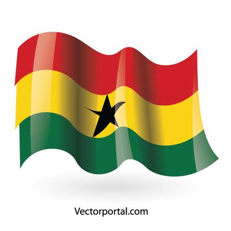 Cartoon Of A Ghana Flag Colors Pictures, Images and Stock Photos