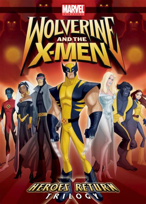 Cartoon wolverine and the x men. in: Television, Animation. Wolverine and the X-Men was the fourth animated incarnation of the X-Men, following the failed TV pilot, Pryde of the X-Men, the 90s X-Men and X-Men: Evolution. The new series premiered in America on January 23rd, on Nicktoons Network. 