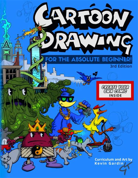 Download Cartoon Drawing For The Absolute Beginner Ebook And Video Course Bundle By Kevin Gardin