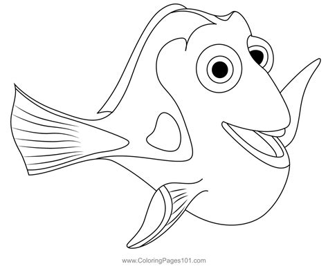 Cartoons Coloring Pages Nemo and Dory Coloring Pages