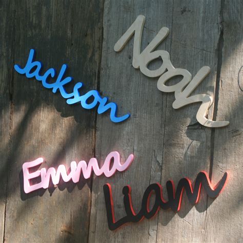 Carved Name Wood - Etsy UK