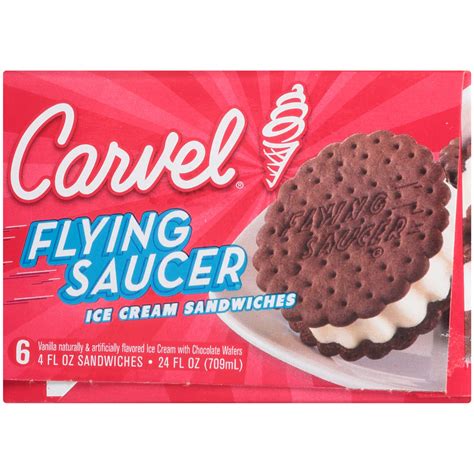 Carvel Flying Saucer Ice Cream Sandwiches - 6 CT Reviews 2024 …