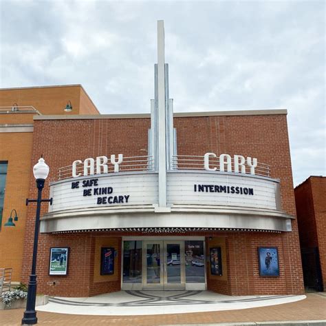 Cary theater. The Cary Theatre Box Office (122 E. Chatham St, Cary, NC 27511): Open Wednesday–Saturday 12pm–6pm, Sunday 1pm–5pm, and one hour prior to showtimes at the respective venue. The Box Office is closed on all observed Town of Cary holidays. No additional fees apply if tickets are purchased at the Box Office. For questions call (919) … 