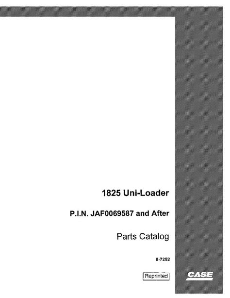 Case 1825 uni kompaktlader teilekatalog buch handbuch 8 7252. - Calculus briggs cochran calculus solutions manual.