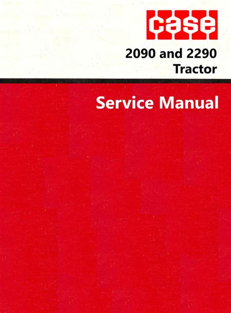 Case 2090 2290 tractors oem service manual. - Building a mobile app the clients guide.