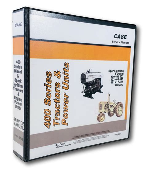 Case 400 402 405 420 tractor service workshop repair manual. - The passion of the christ a biblical guide.