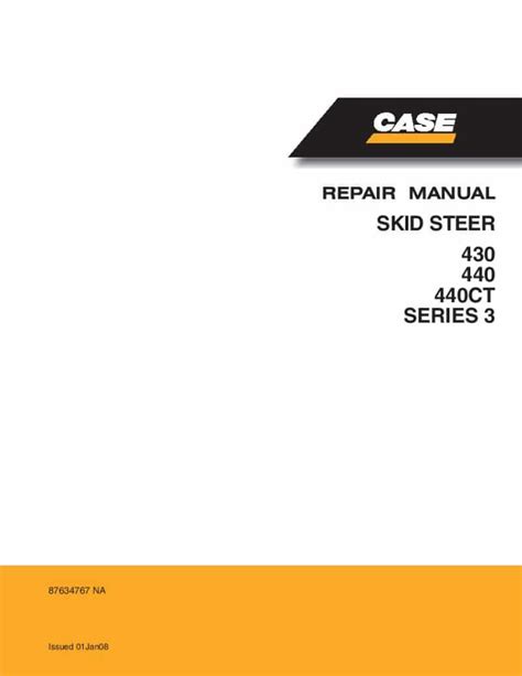 Case 430 440 skid steer 440ct compact track loader service repair manual download. - Crew resource management a guide for professional pilots.