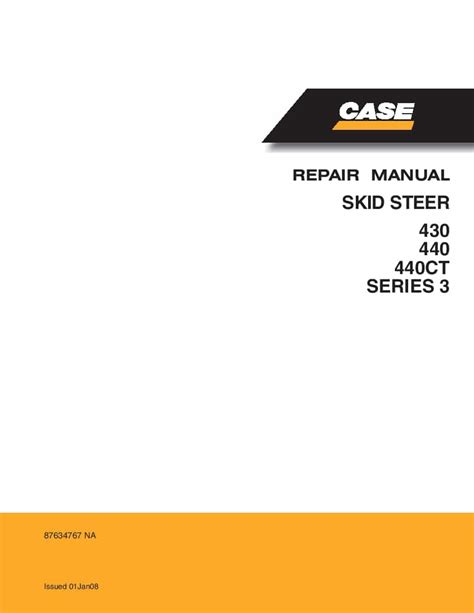 Case 440 skid steer owners manual. - El nuevo codigo penal y el contrato de seguro.