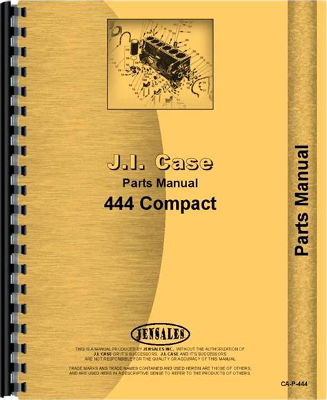 Case 444 garden tractor parts manual. - Don juan alonso de vera y zárate.